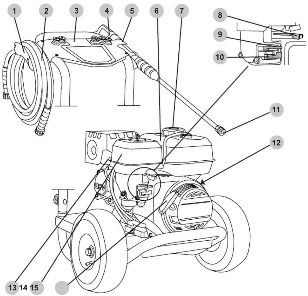 Simpson CM61083-S - EMPLACEMENT DES COMPOSANTS - 1