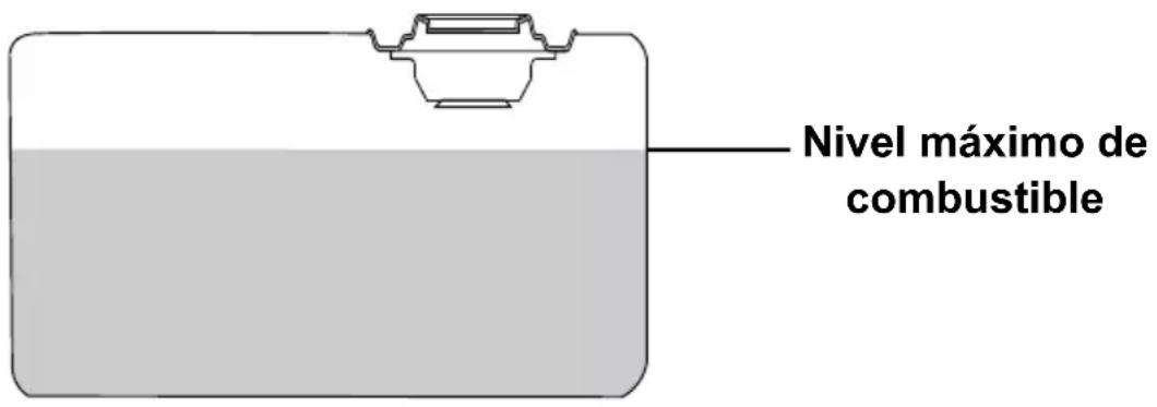 Simpson IS61028-S - NO LLENE DEMASIADO EL TANQUE DE COMBUSTIBLE - 1