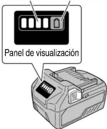 METABO NR3665DA - INDICADOR DE BATERÍA RESTANTE - 8