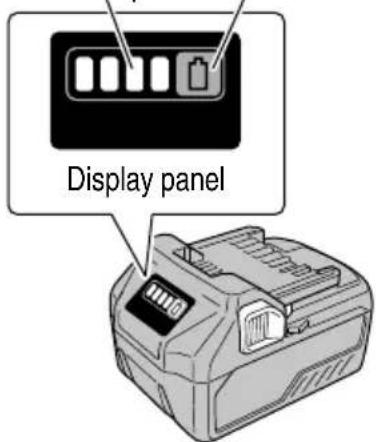METABO NR3665DA - REMAINING BATTERY INDICATOR - 8