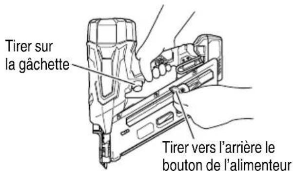 METABO NR3665DA - Ne laissez jamais le cloueur sous tension. Cela pourrait provoquer un accident. - 2