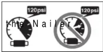 the N a i ler 120 psi 120 psi