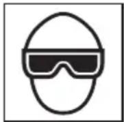 METABO NT50A5 - LES OPÉRATEURS ET LES AUTRES PERSONNES DANS L'AIRE DE TRAVAIL DOIVENT PORTER UNE PROTECTION OCULAIRE (LUNETTES DE PROTECTION AVEC ÉCRANS LATÉRAUX). - 1