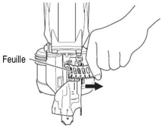 METABO NV75A5 - COUPE DE LA BANDE PAPIER - 1