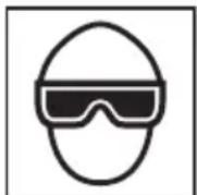 METABO NT50AE2 - OPERATORS AND OTHERS IN WORK AREA MUST WEAR EYE PROTECTION (SAFETY GLASSES WITH SIDE SHIELDS). - 1