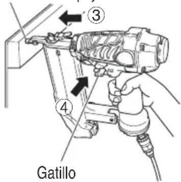 ③ ④ Gatillo