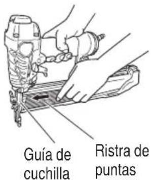 Guía de cuchilla Ristra de puntas