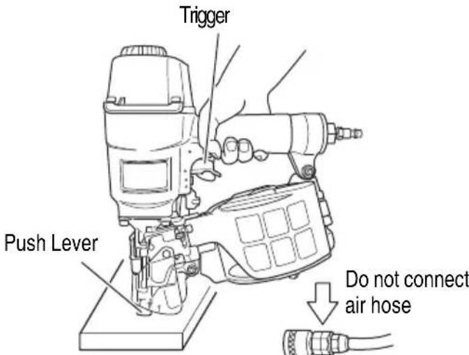 METABO NV65ANS - WARNING - 2