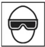 METABO NV65ANS - OPERATORS AND OTHERS IN WORK AREA MUST WEAR EYE PROTECTION (SAFETY GLASSES WITH SIDE SHIELDS). - 1