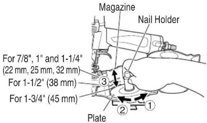 METABO NV45AB2 - WARNING - 2