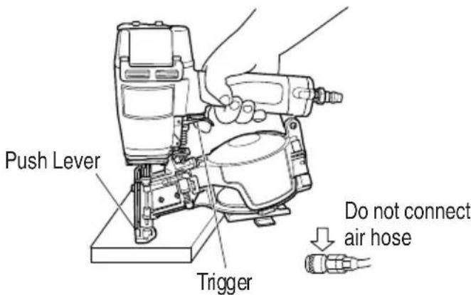 METABO NV45AB2 - WARNING - 2