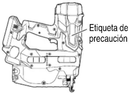 METABO NT1865DMAS - ETIQUETA DE PRECAUCIÓN - 1