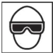 METABO NT1865DMAS - LES OPÉRATEURS ET LES AUTRES PERSONNES DANS L'AIRE DE TRAVAIL DOIVENT PORTER DES LUNETTES DE PROTECTION AVEC VISIÈRES LATÉRALES. - 1