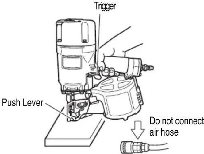 METABO NV50A1 - WARNING - 2