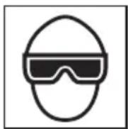METABO NR90AFS1 - OPERATORS AND OTHERS IN WORK AREA MUST WEAR EYE PROTECTION (SAFETY GLASSES WITH SIDE SHIELDS). - 1