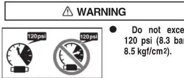 METABO NR65AK2S - ADJUSTING AIR PRESSURE - 1