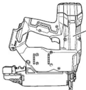 METABO NT1850DF - ETIQUETTE D'AVERTISSEMENT - 1