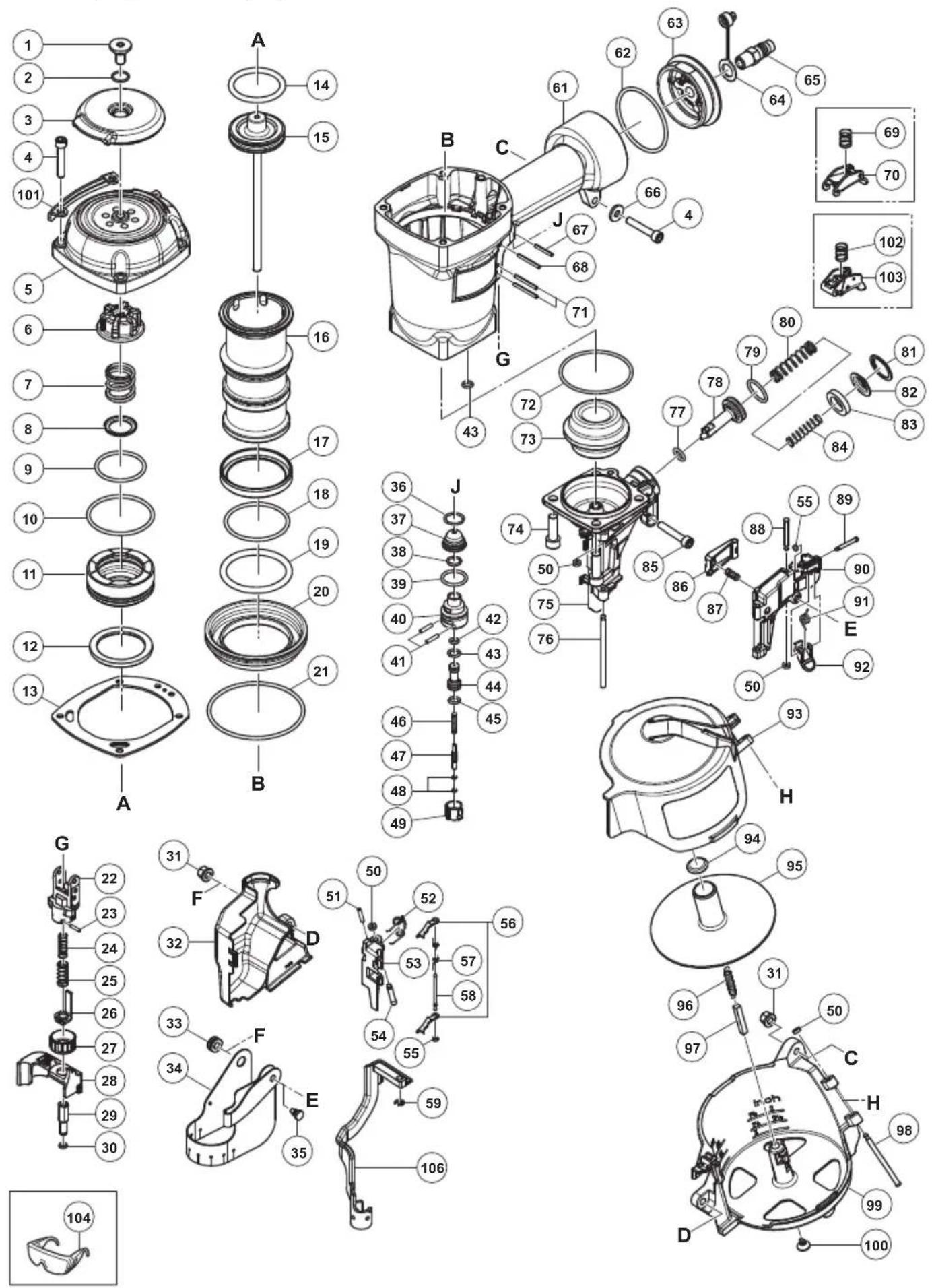 METABO NV75ANS1 - INFORMATION IMPORTANTE DE SÉCURITÉ - 6