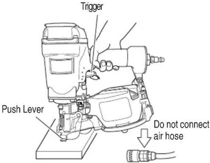 METABO NV75ANS1 - WARNING - 2