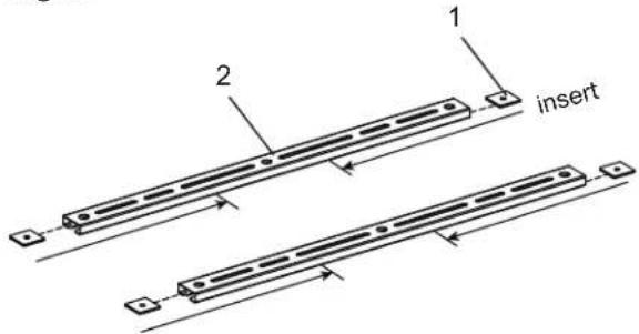 METABO UU240F - Using auxiliary mounting brackets (provided) (FIG. H, I, J, K) - 1