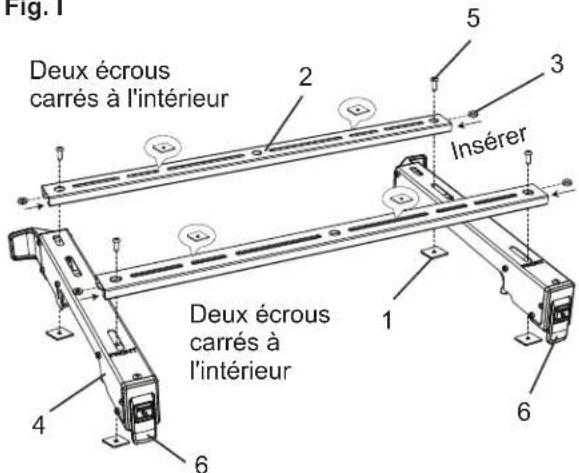 METABO UU240F - Utilisation des supports de fixation auxiliaires (fournis) (FIG. H, I, J, K) - 2