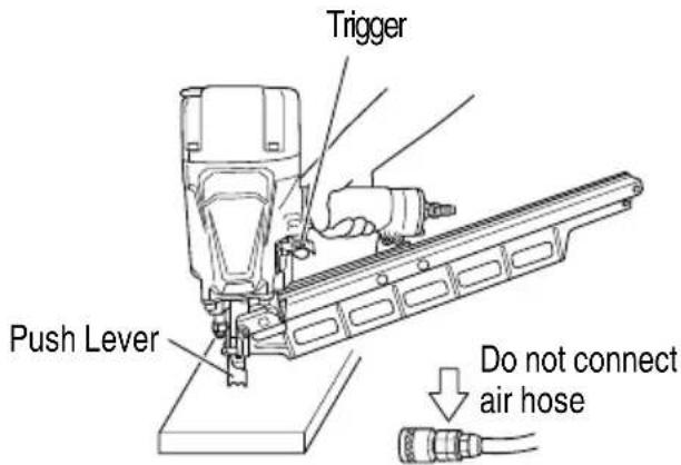 METABO NR83AA5 - WARNING - 2