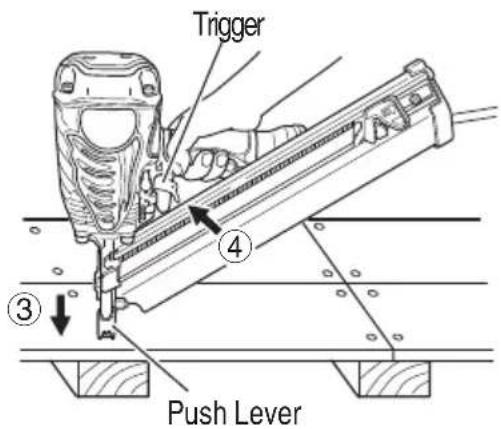 METABO NR90AES1 - WARNING - 2