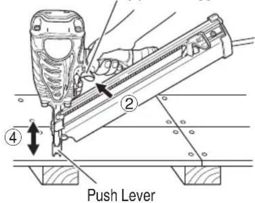 METABO NR90AES1 - WARNING - 2