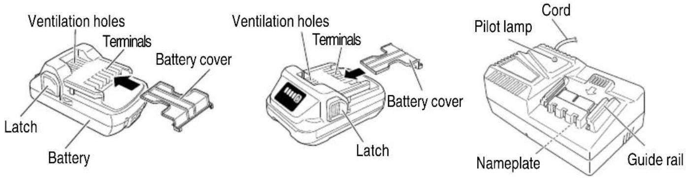 METABO NT1865DMST - Battery 3. Battery Charger - 1