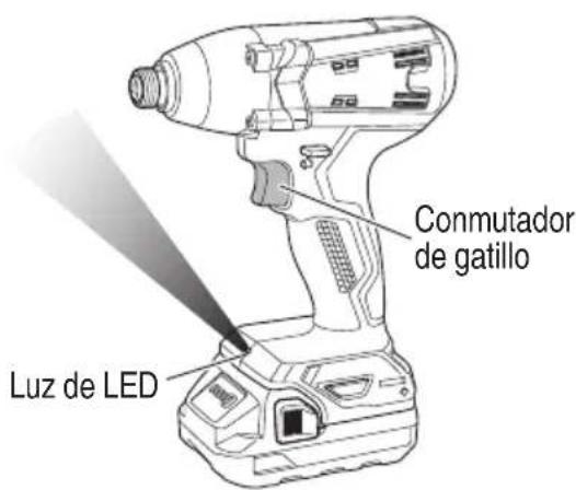 METABO WH18DFX - Usando la luz de LED - 1