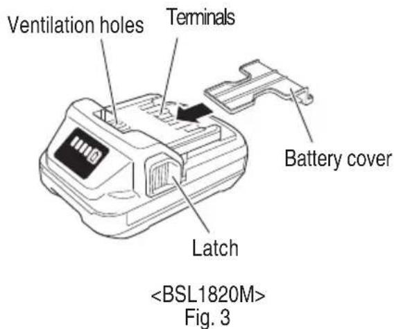 METABO WH18DFX - NAME OF PARTS - 2