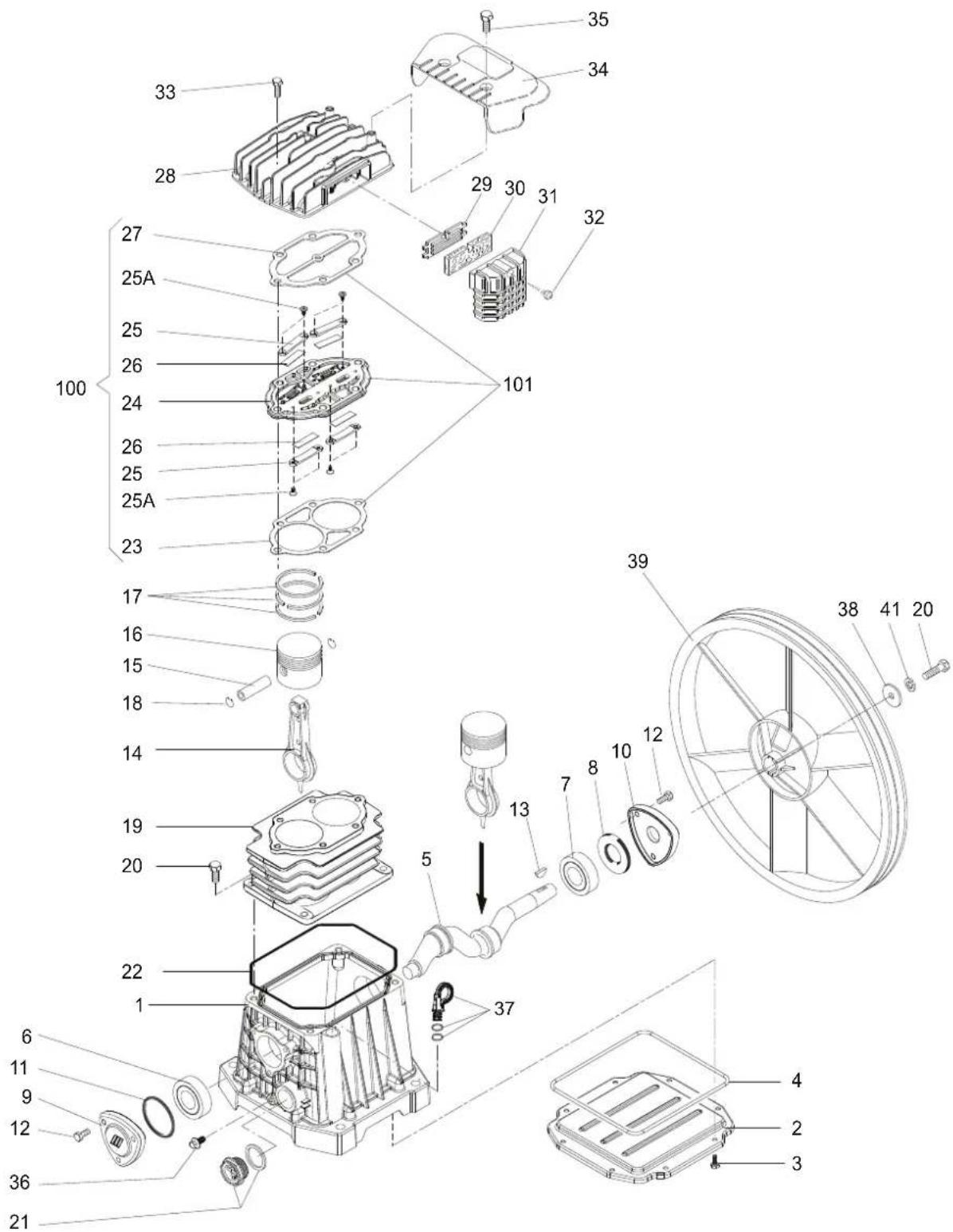 METABO EC 2510 E - AB360-PUMP UNIT - 1