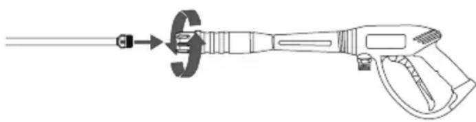 Simpson Megashot MS60773-S - Ensamble la pistola rociadora - 1