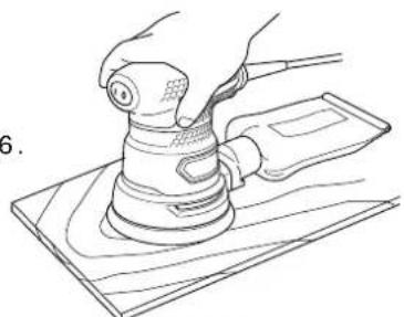 HITACHI SV13YST - WARNING: Never apply water or grinding fluid when sanding. This could result in electrical shock. - 1