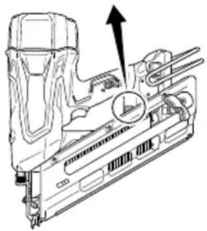 METABO NR1890DRS - PREPARING THE BATTERY - 1