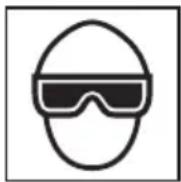 METABO NR1890DRS - LES OPÉRATEURS ET LES AUTRES PERSONNES DANS L'AIRE DE TRAVAIL DOIVENT PORTER DES LUNETTES DE PROTECTION AVEC VISIÈRES LATÉRALES. - 1