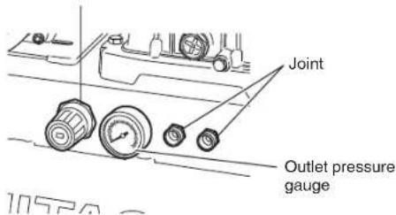 HITACHI EC2610E - Adjustment of working pressure - 1