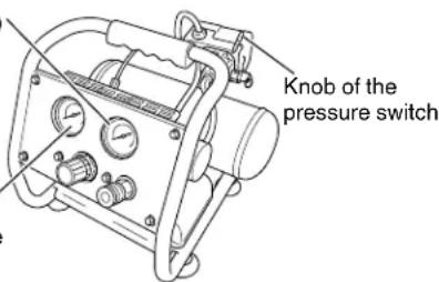 HITACHI EC28M - Adjustment of outlet pressure - 3
