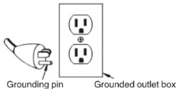HITACHI EC710S - GROUNDING INSTRUCTIONS - 1