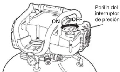 HITACHI EC710S - Interruptor de energía - 1