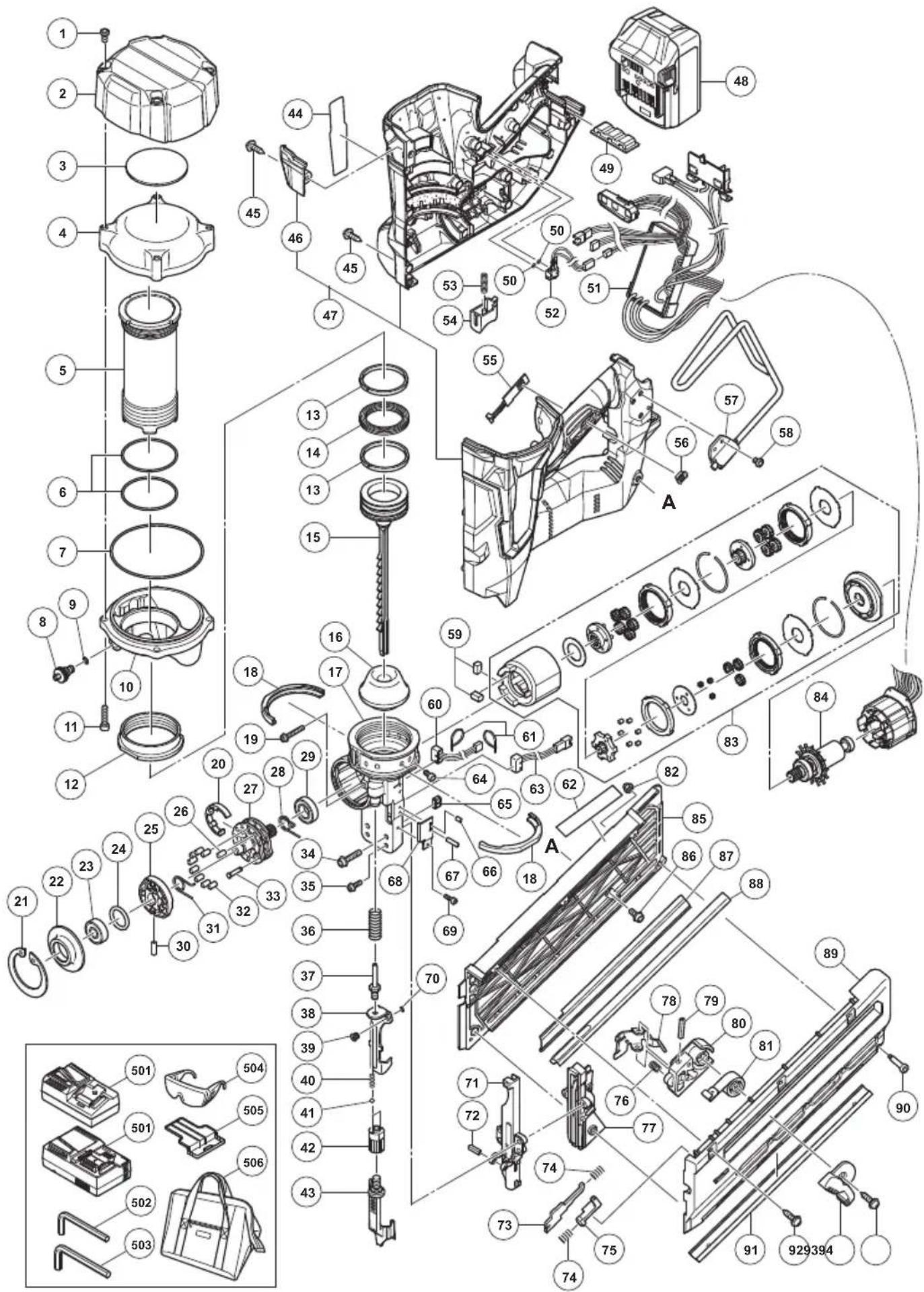HITACHI NR1890DC - NOTA - 1