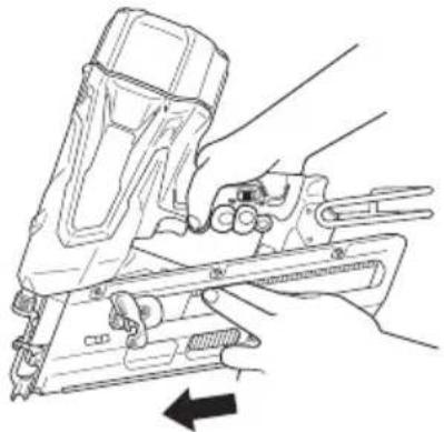HITACHI NR1890DC - 2-Action Nail Feeding! - 2