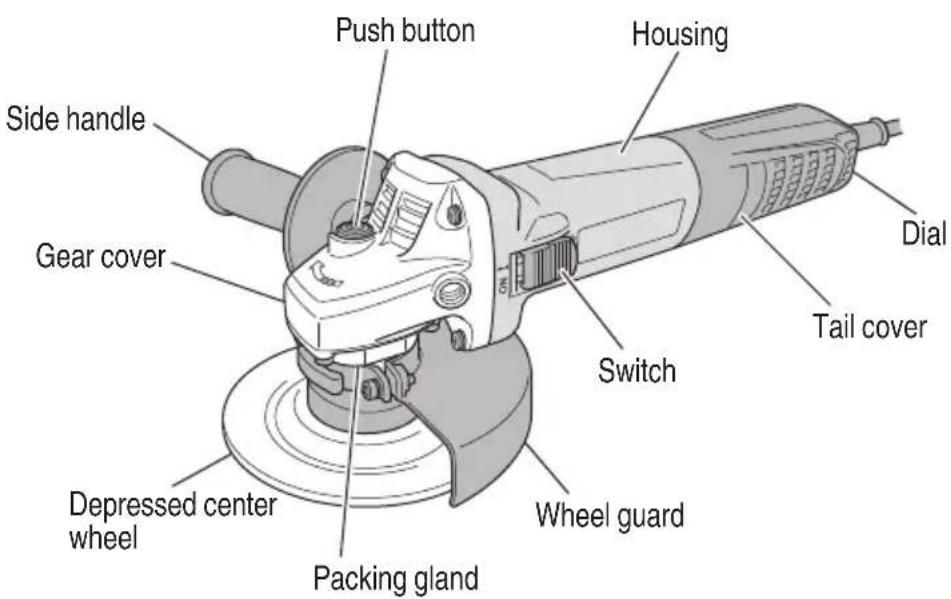 HITACHI G12VE - NAME OF PARTS - 1
