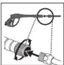 Simpson ALK3228-S - Abra completamente la llave del agua - 1