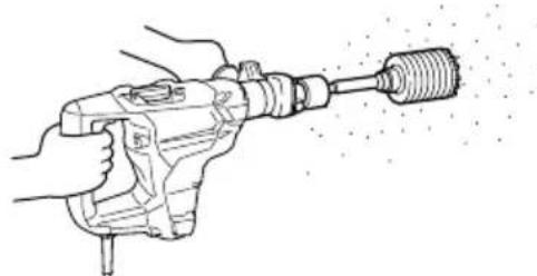 METABO DH 38YE3 - MODO DE USAR LA BARRENA TUBULAR - 4