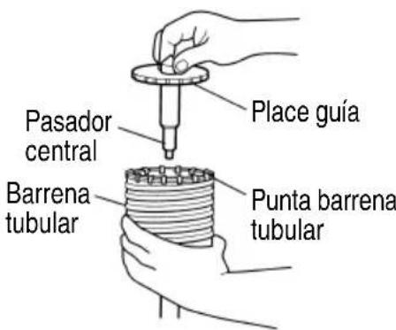METABO DH 38YE3 - MODO DE USAR LA BARRENA TUBULAR - 3