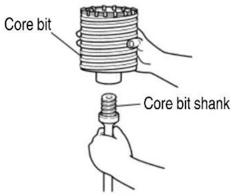 METABO DH 38YE3 - HOW TO USE THE CORE BIT - 1