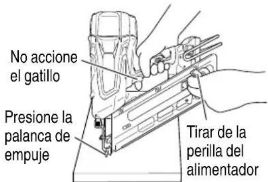 METABO NR1890DCST - Nunca deje la clavadora con la alimentación activada. Esto podría resultar en un accidente. - 1