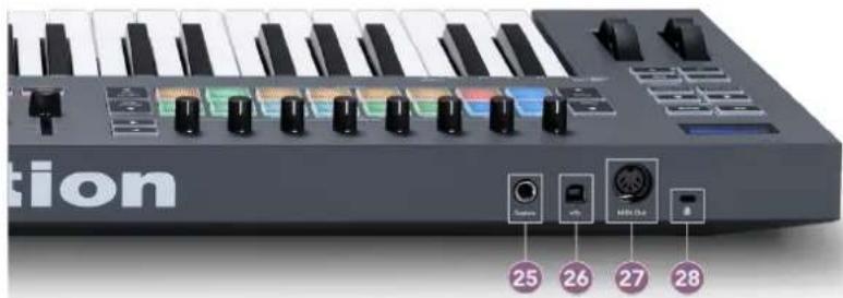 NOVATION FLkey 61 - Présentation du matériel FLkey 49/61 - 3
