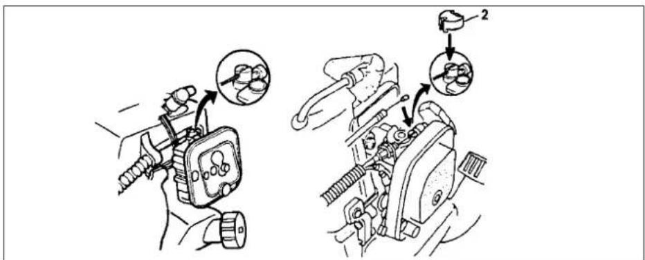 Tanaka TPH-260PF - Montage van het handvat. (Fig.1-3) - 3